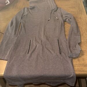 Lole Gray Long-Sleeve Dress